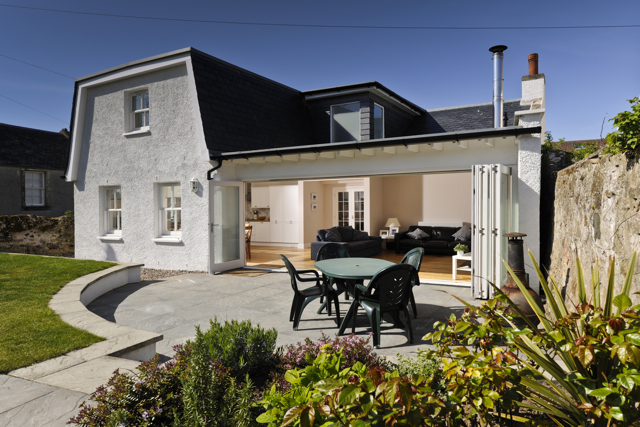 Elie Cottage patio