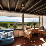 patio with sitting area